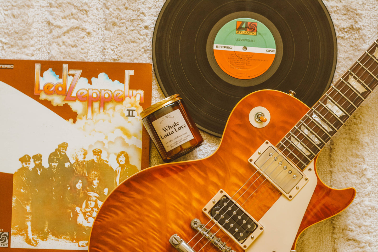 Whole Lotta Love - Boho Candle, Led Zeppelin, Rocker Chick