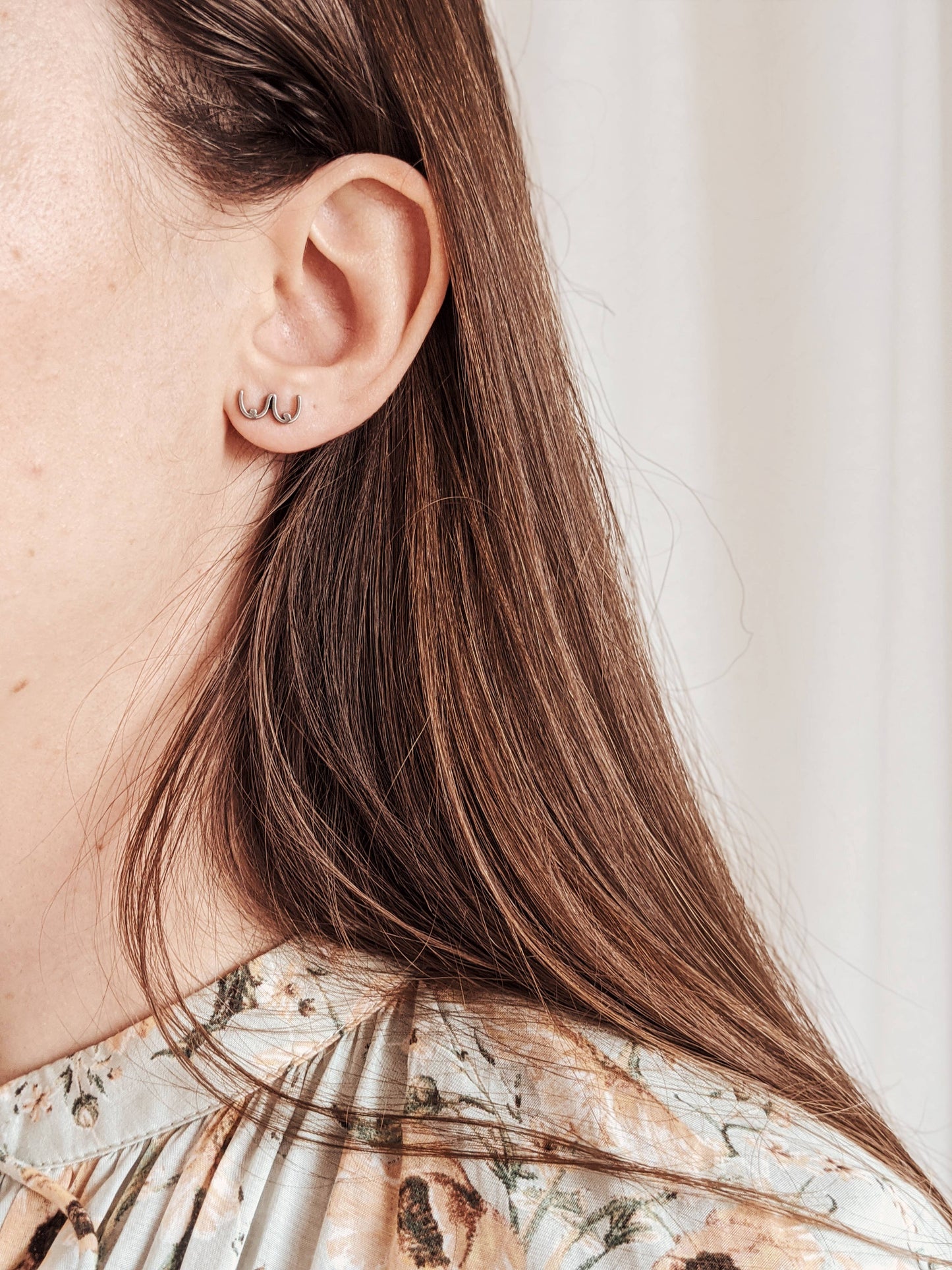 Boobs Gold Plated Earrings