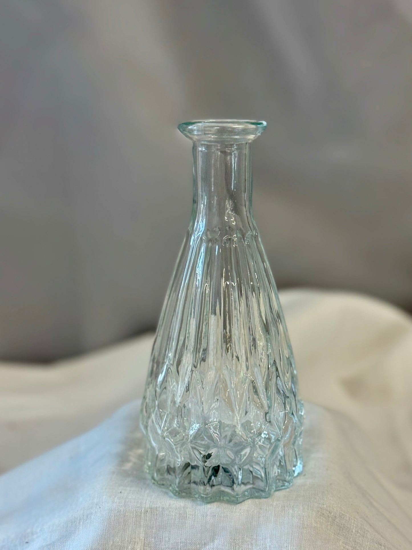 Cut Glass Bud Vase