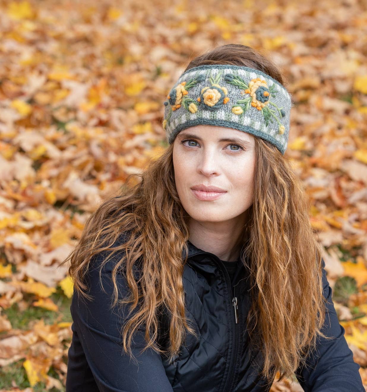 Aubrey  - women's wool knit headband