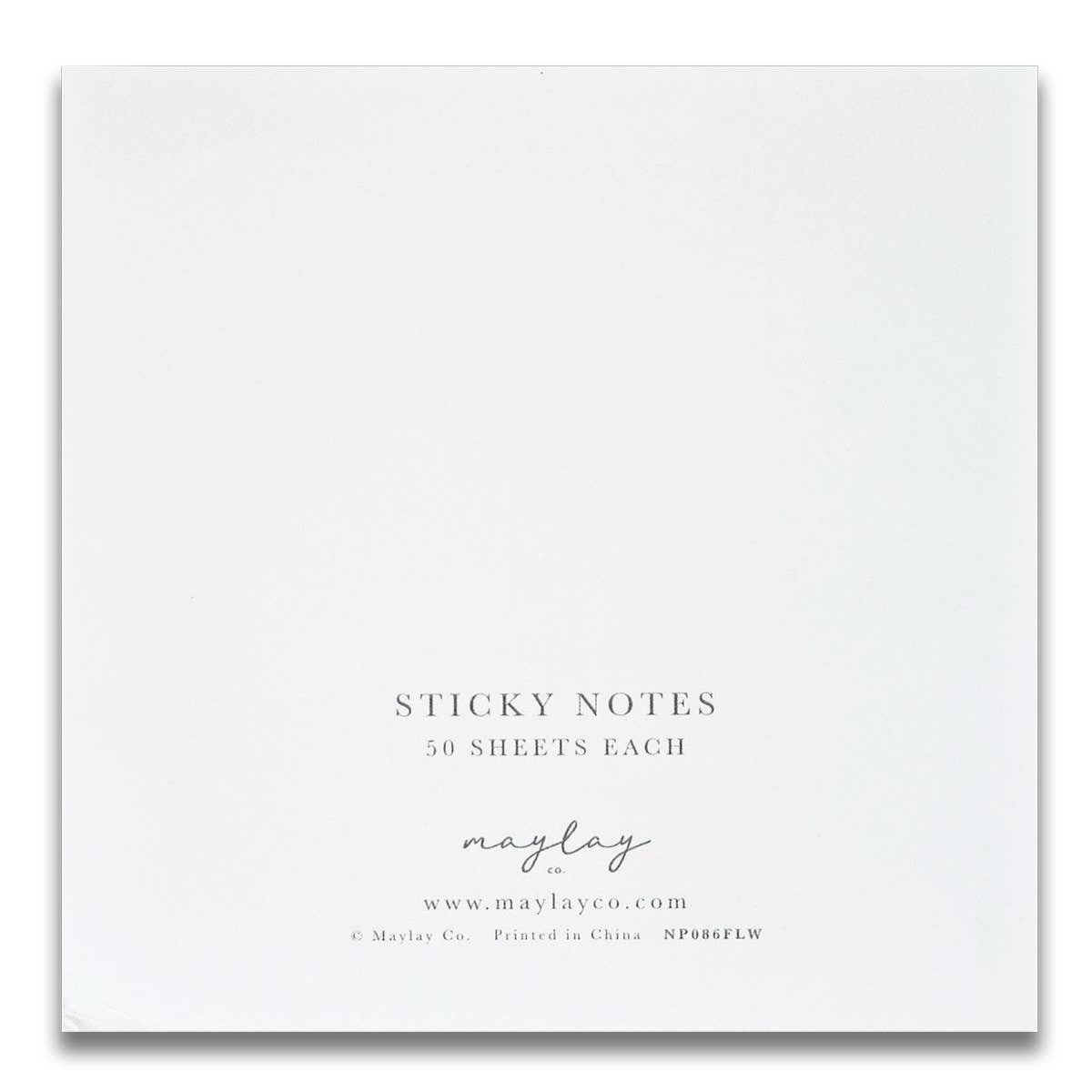 Floral Mini Sticky Notes Set