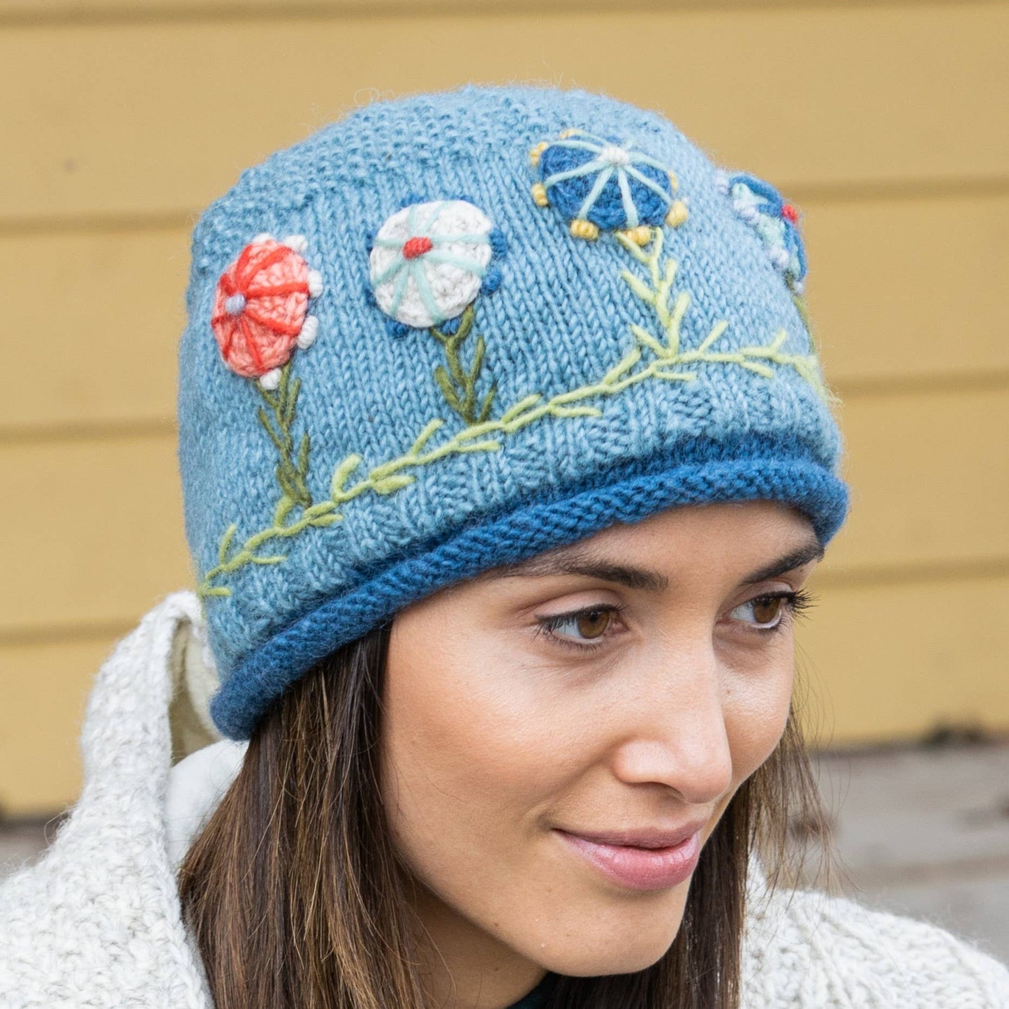Maya - women's wool knit beanie