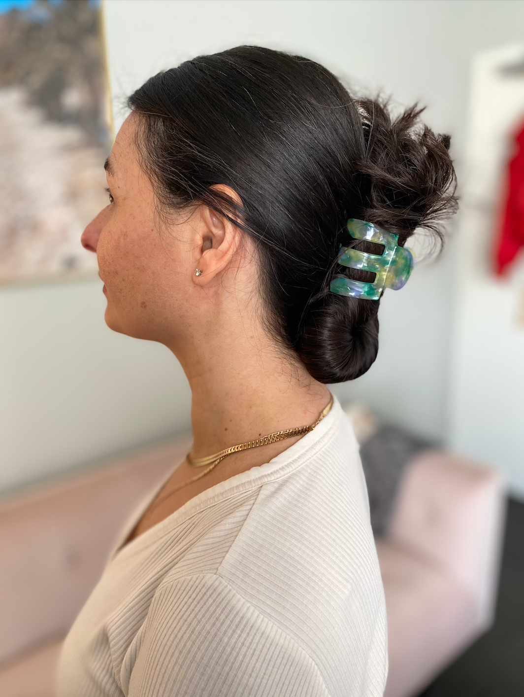 Jema Acetate Hair Claw Clip