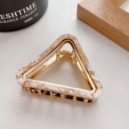 Eco-Luxe Hair Claw Clip - Pyramid Mini