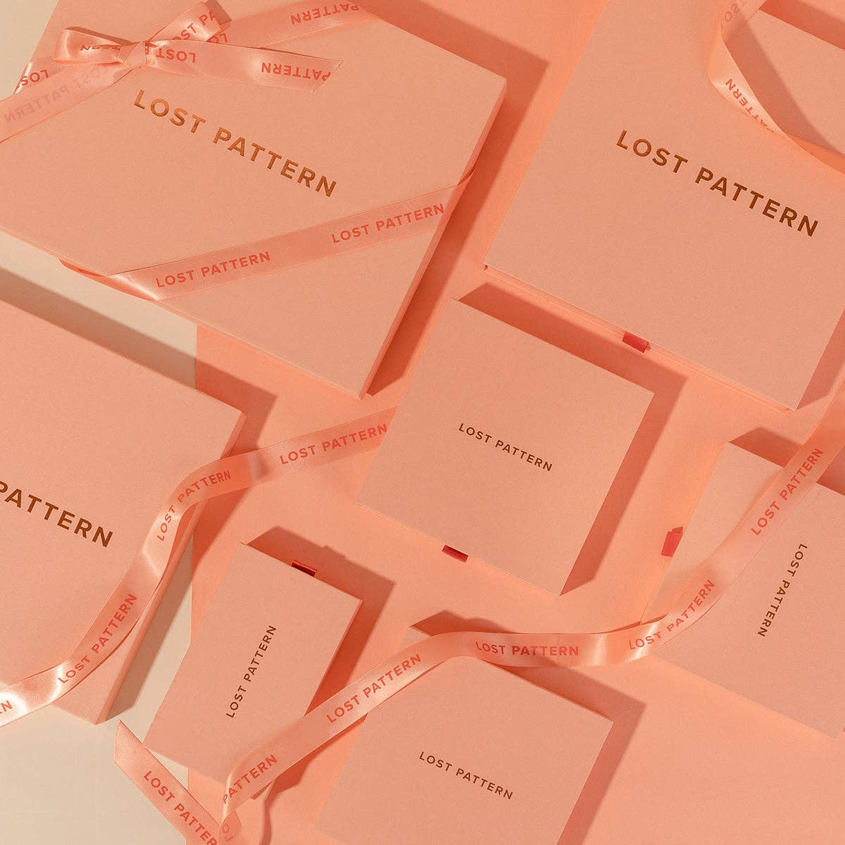 “Checkerboard” Silk Skinny Scarf