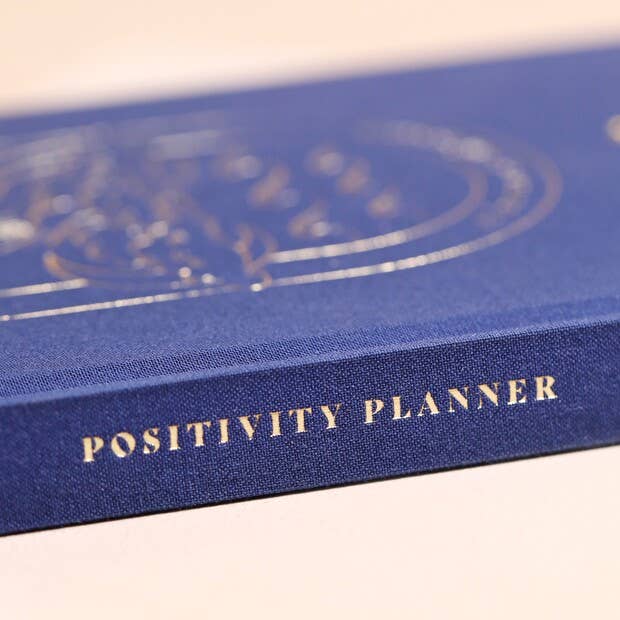 Blue Celestial Positivity Planner