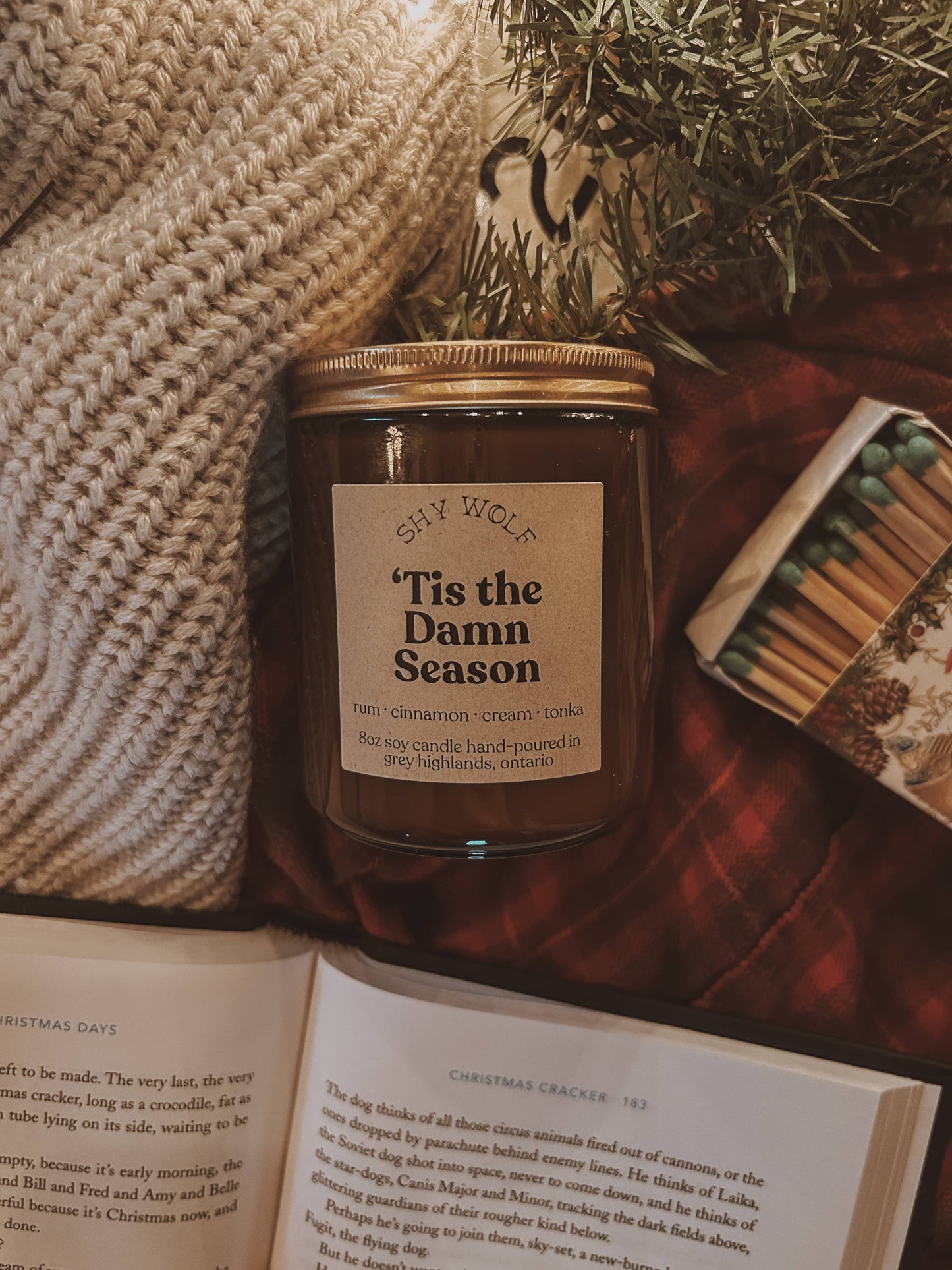 Tis the Damn Season Candle - Taylor Swift, Swiftie Gift