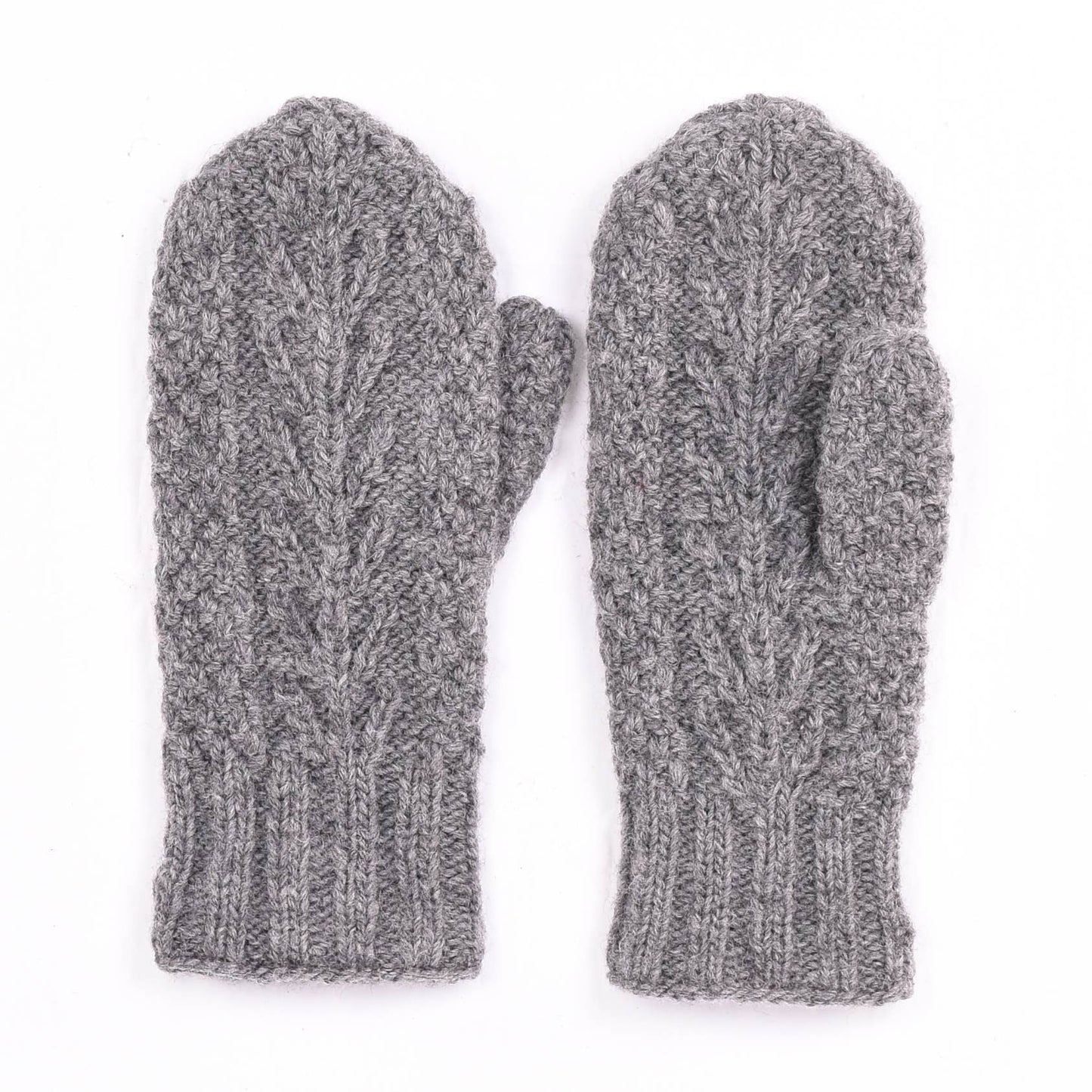 Willow - women's wool knit mittens