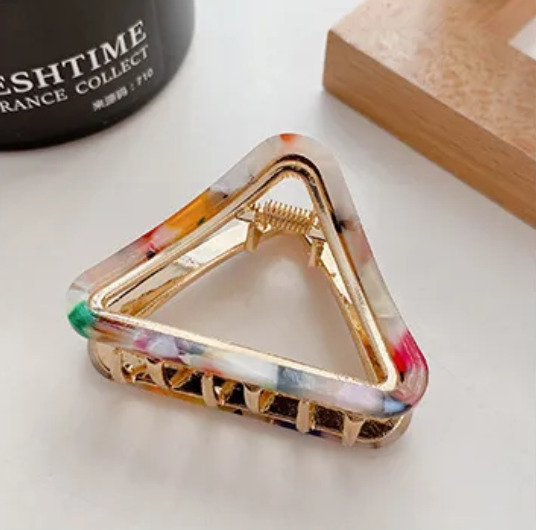 Eco-Luxe Hair Claw Clip - Pyramid Mini