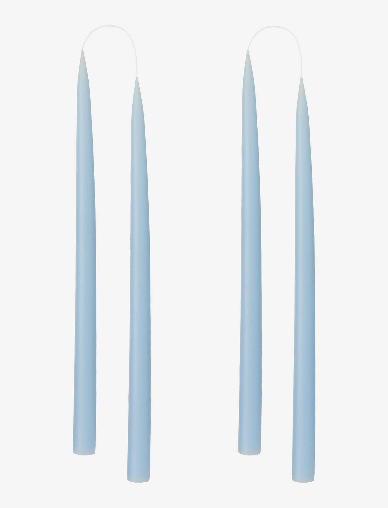 Light Blue Danish Taper Candle | A Pair