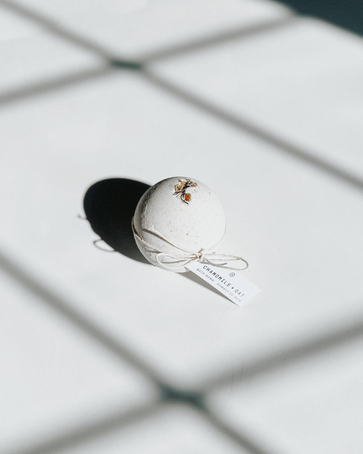 Chamomile + Oat Bath Bomb