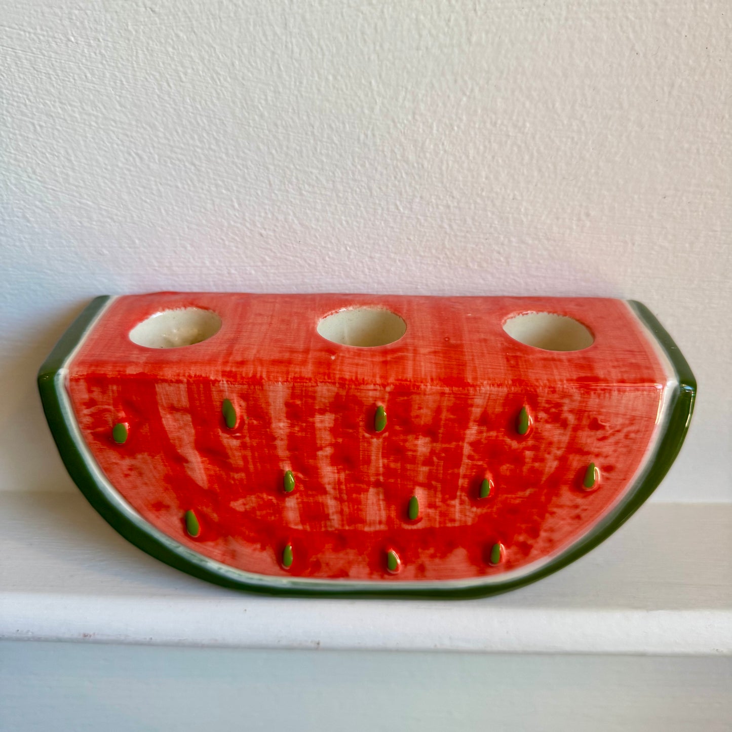 Watermelon Ceramic Candle Holder