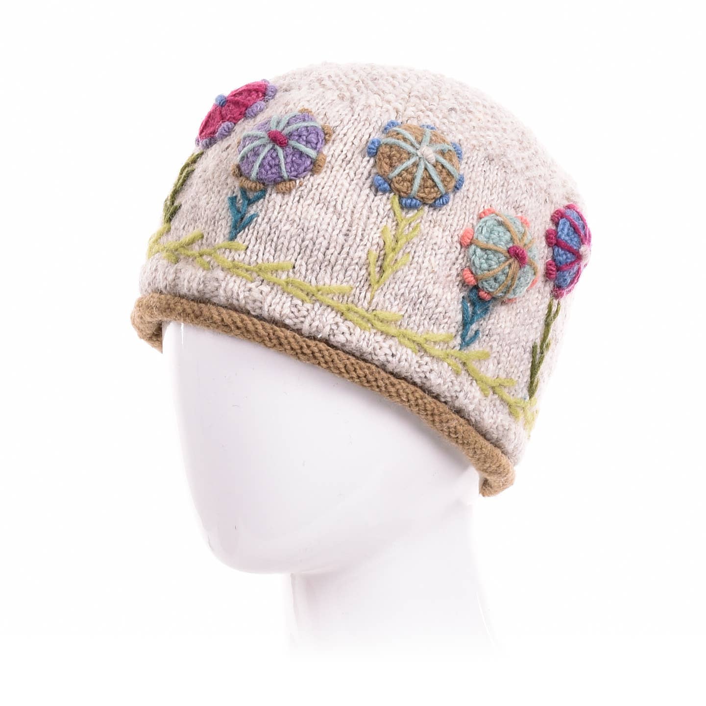 Maya - women's wool knit beanie