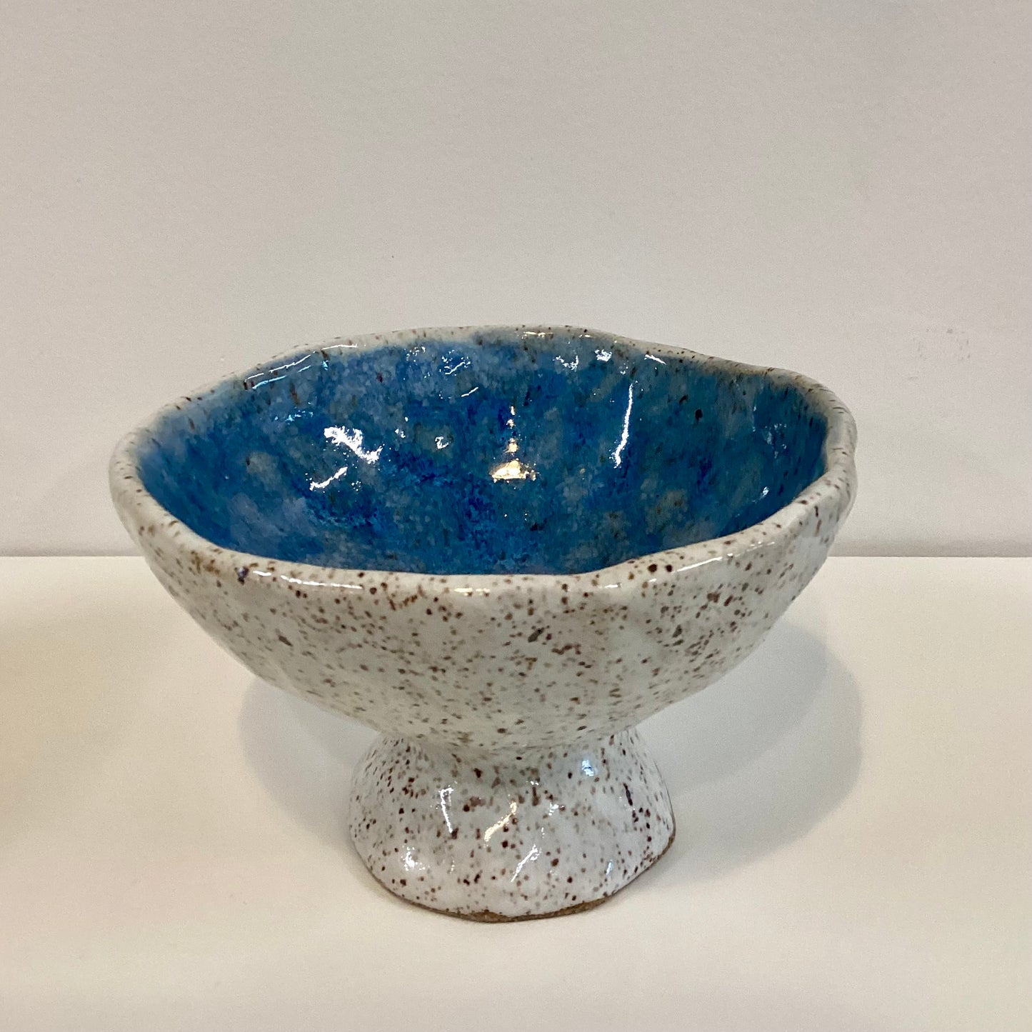 Phalsiii Ceramics Pedestal Dish