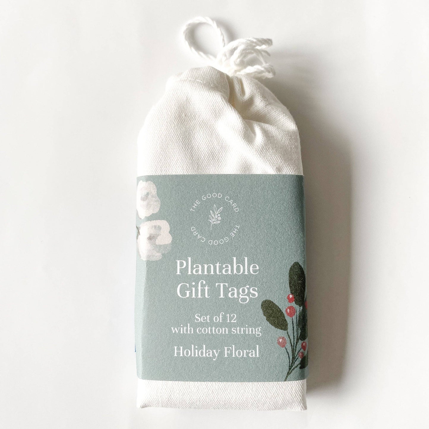 Plantable Gift Tags - Holiday Florals