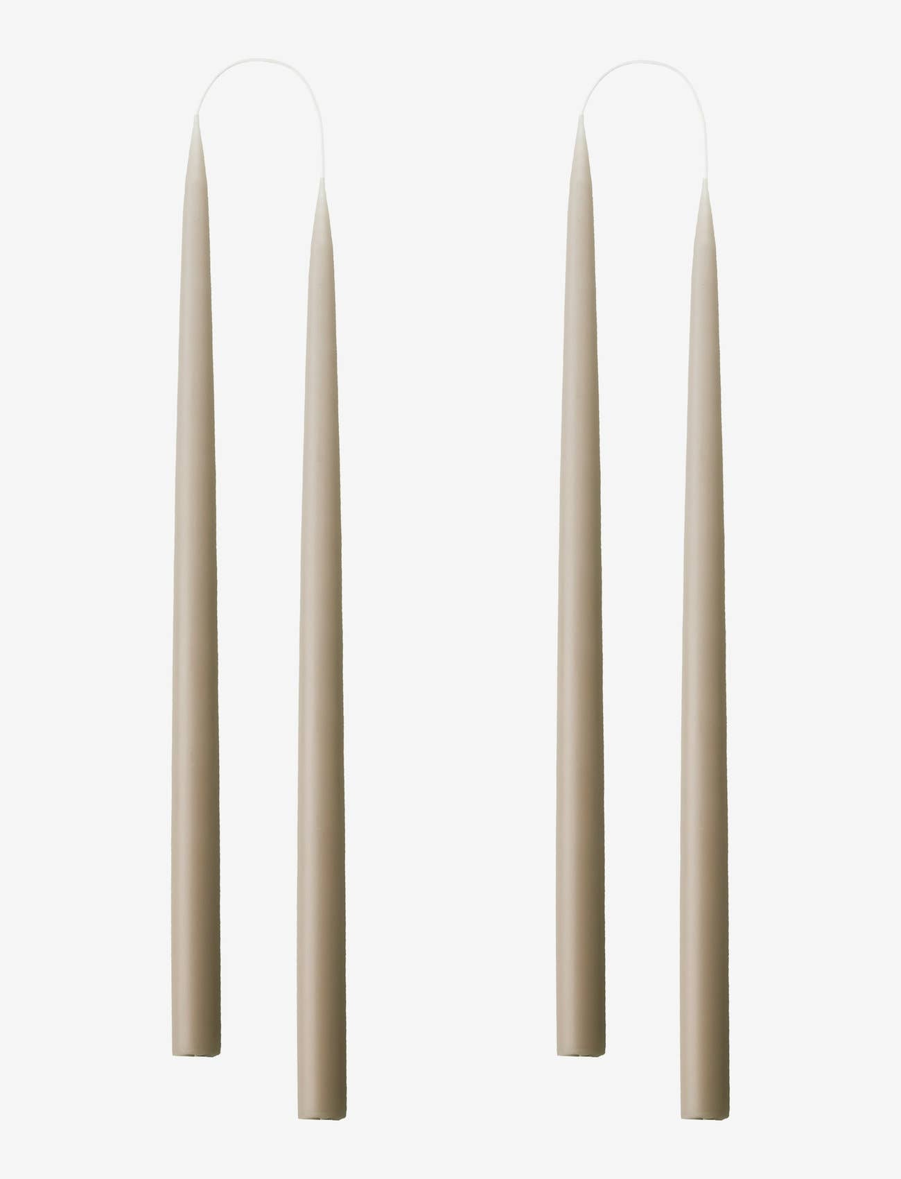 Flax Danish Taper Candle | A Pair