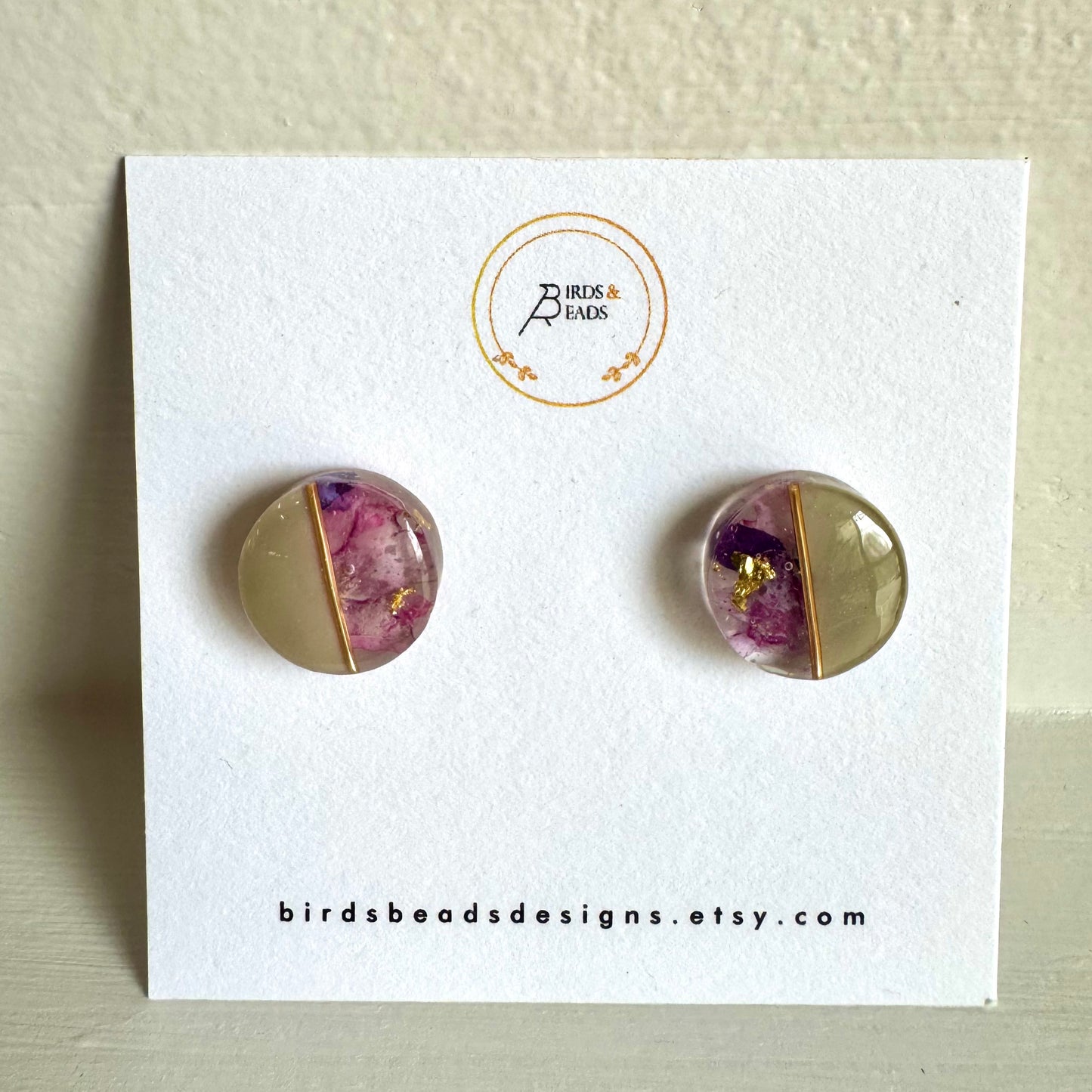 Floral Ear Studs