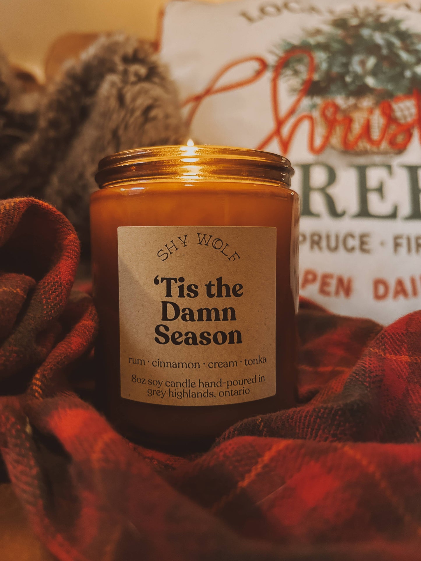 Tis the Damn Season Candle - Taylor Swift, Swiftie Gift