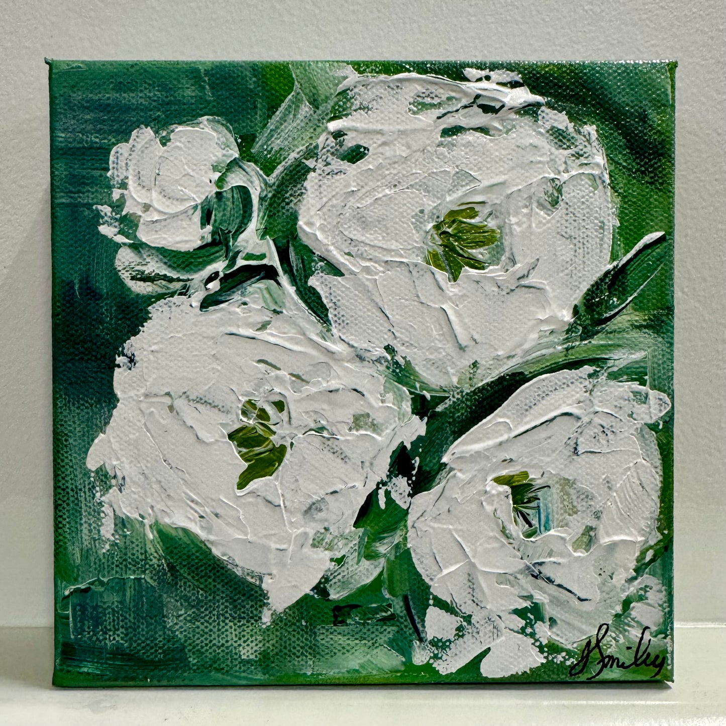 Canvas paintings by Julie Smiley