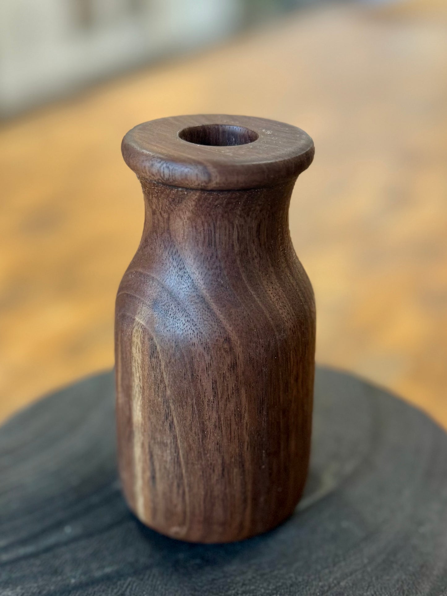 Walnut Wood Budvase
