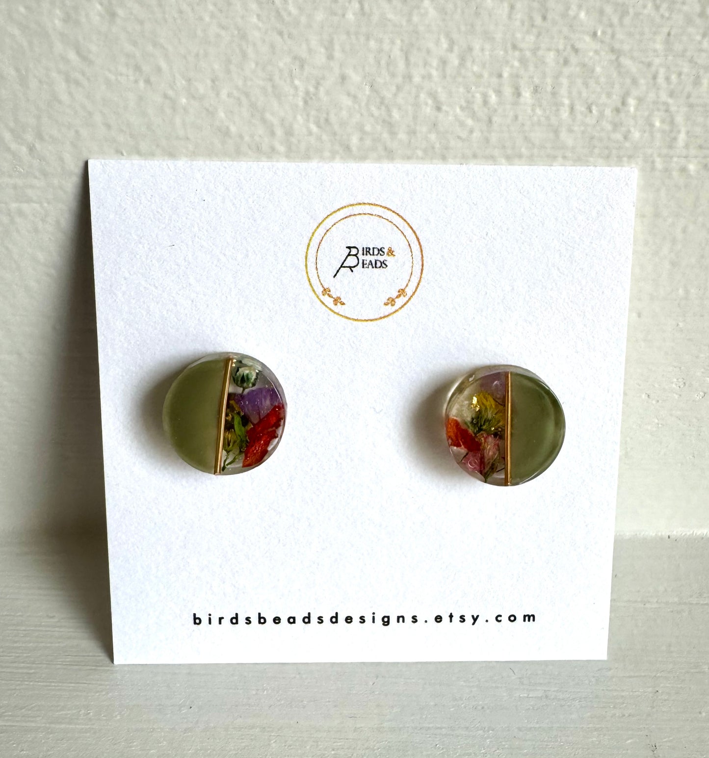Floral Ear Studs