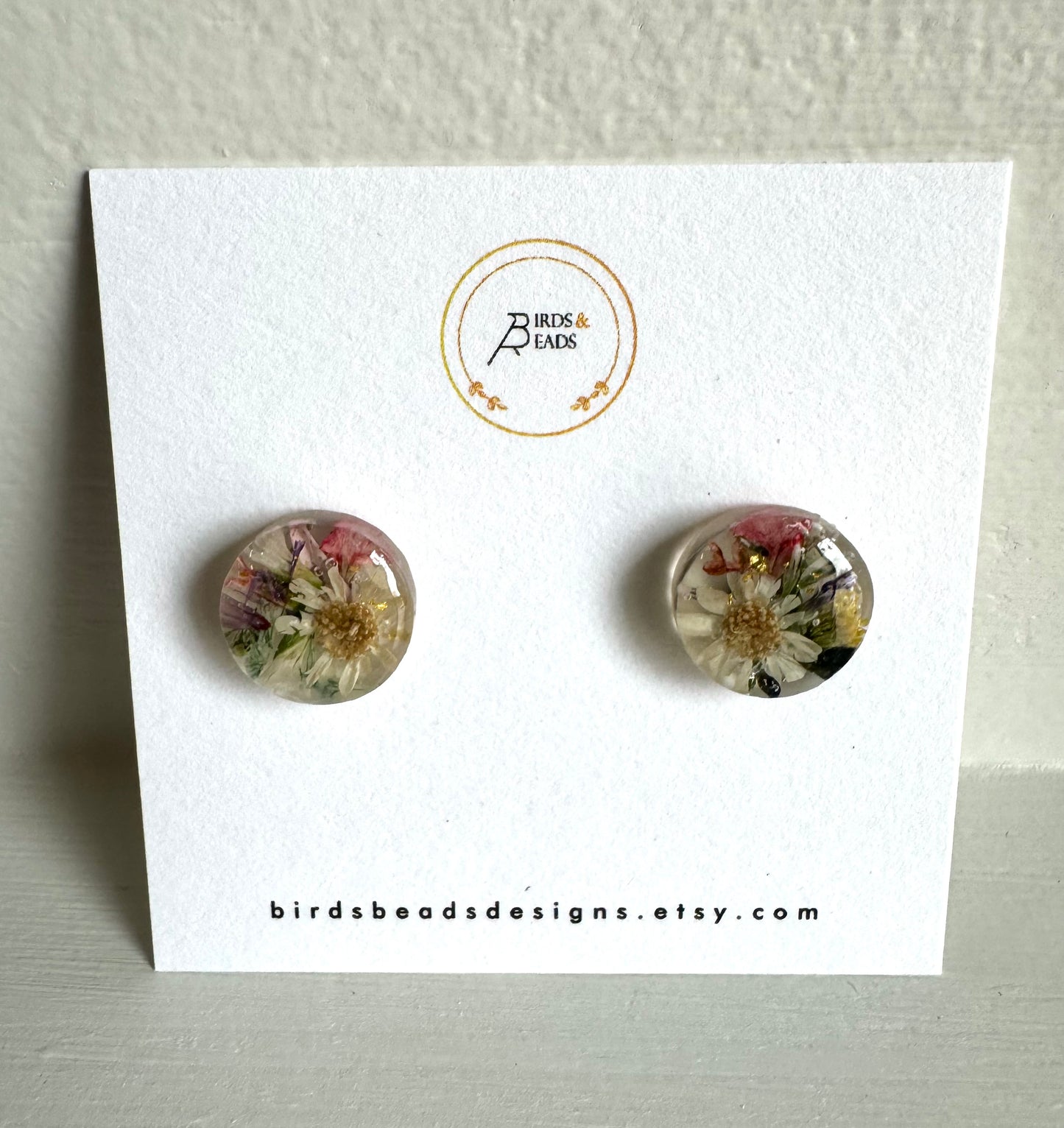 Floral Ear Studs