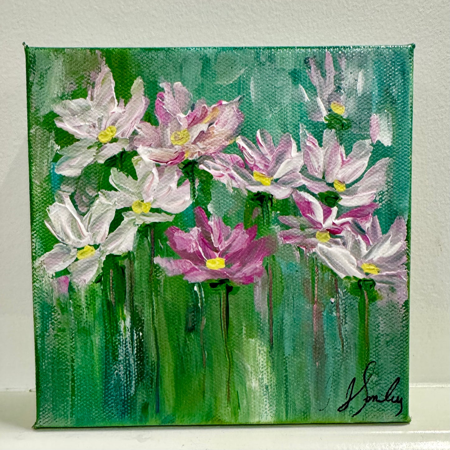 Canvas paintings by Julie Smiley