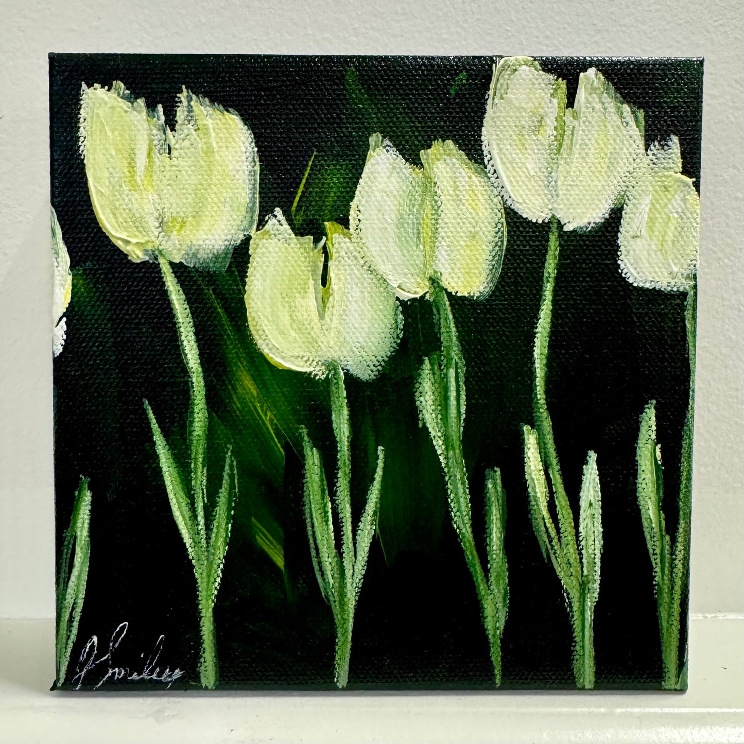 Canvas paintings by Julie Smiley