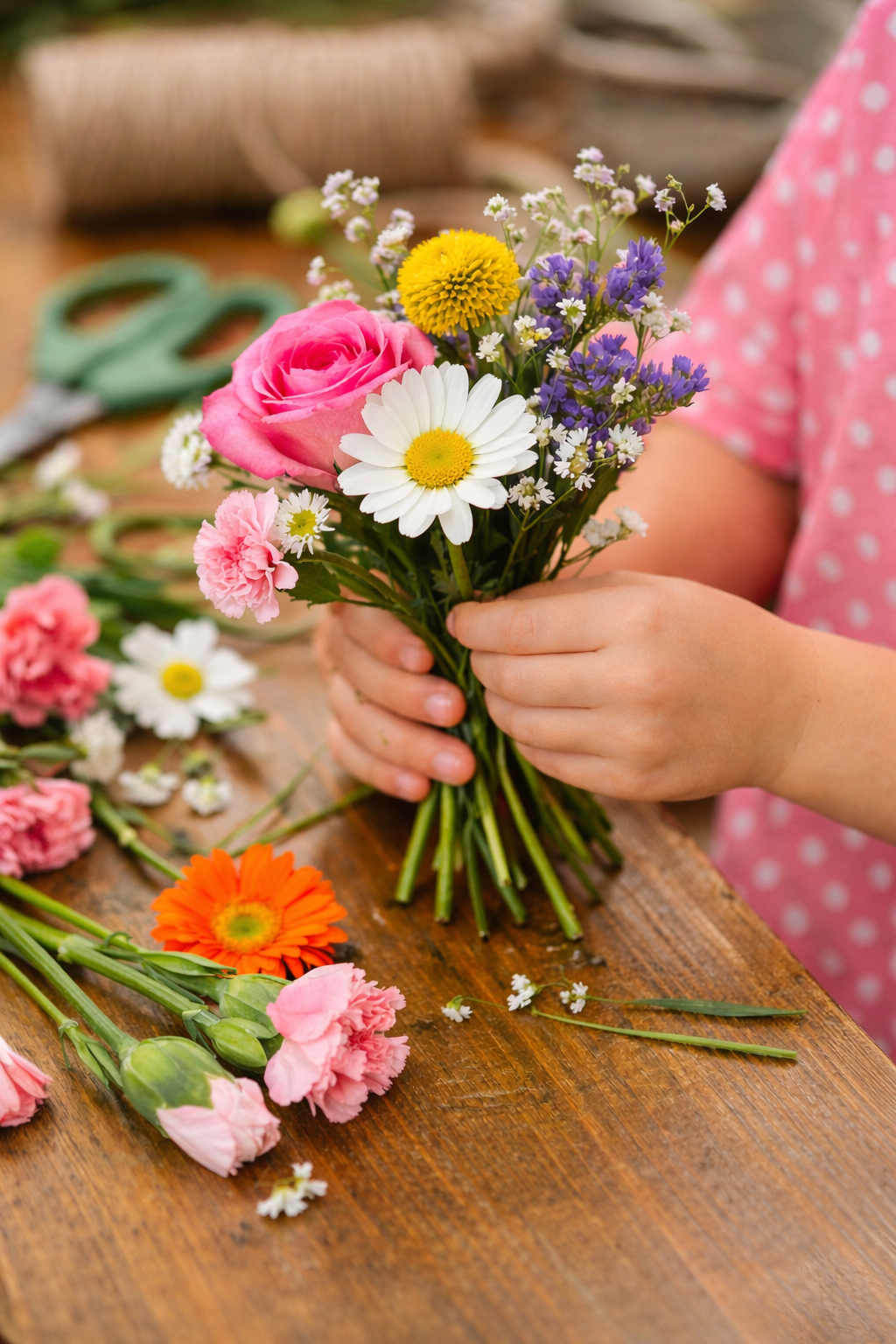August Little Florist Club - Kids Bouquet Workshop