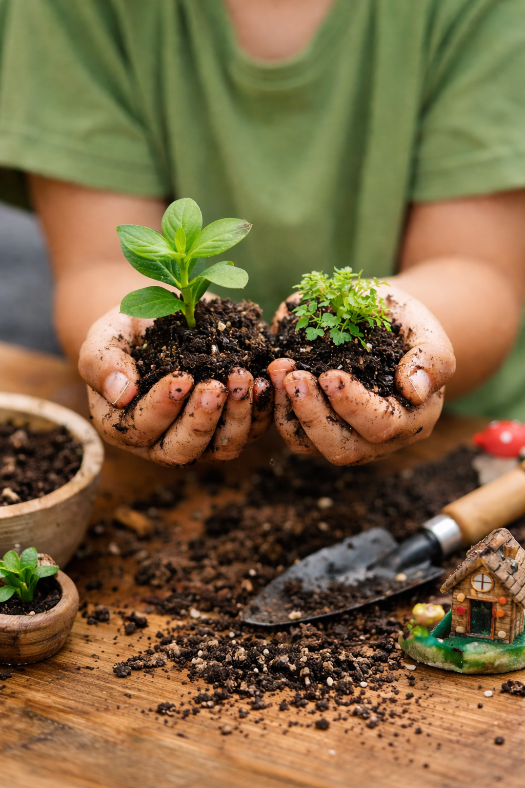 March Break Little Florist Club - Kids Fairy Garden Workshop