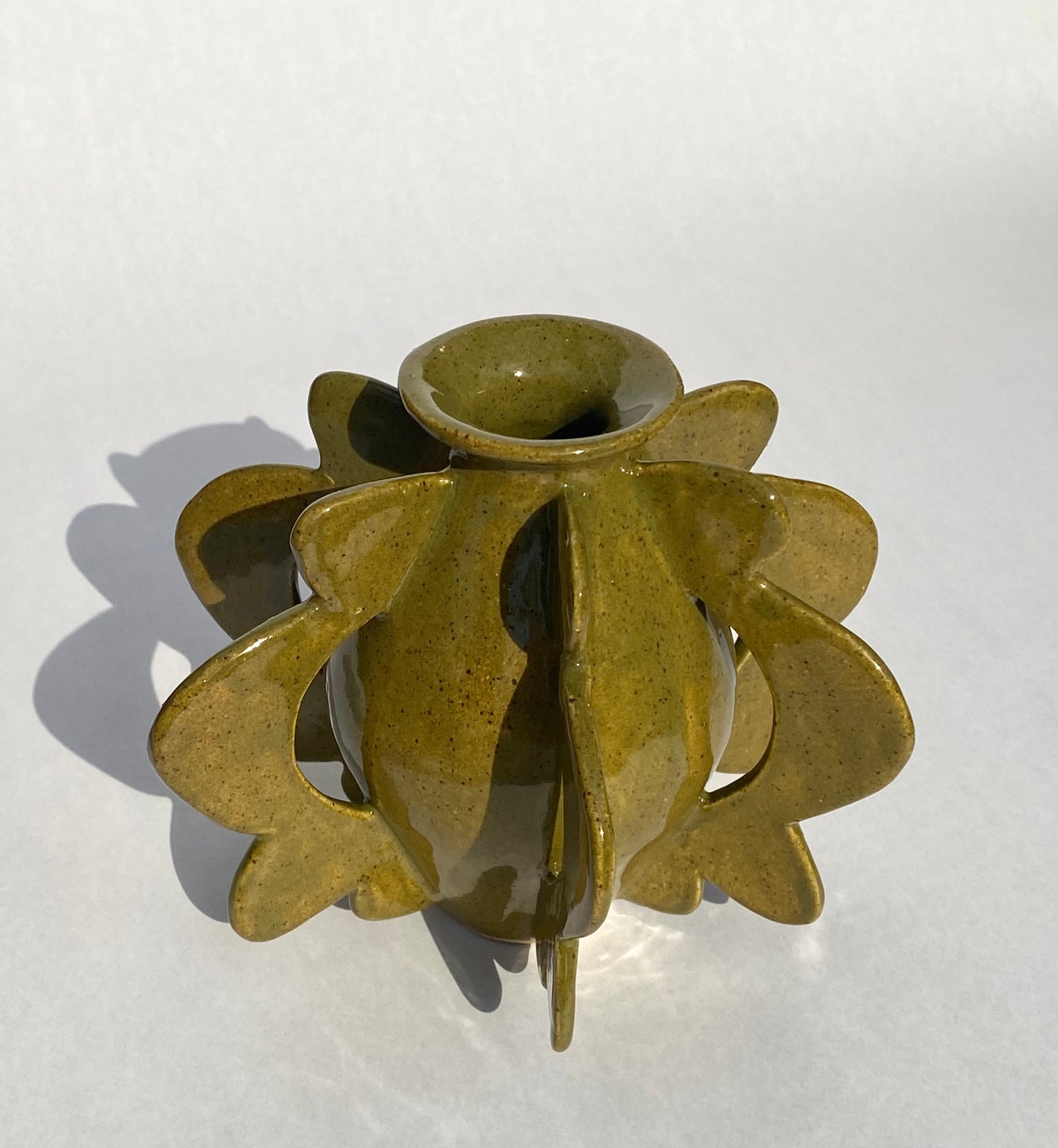 Phalsiii Ceramics Butterfly Vases