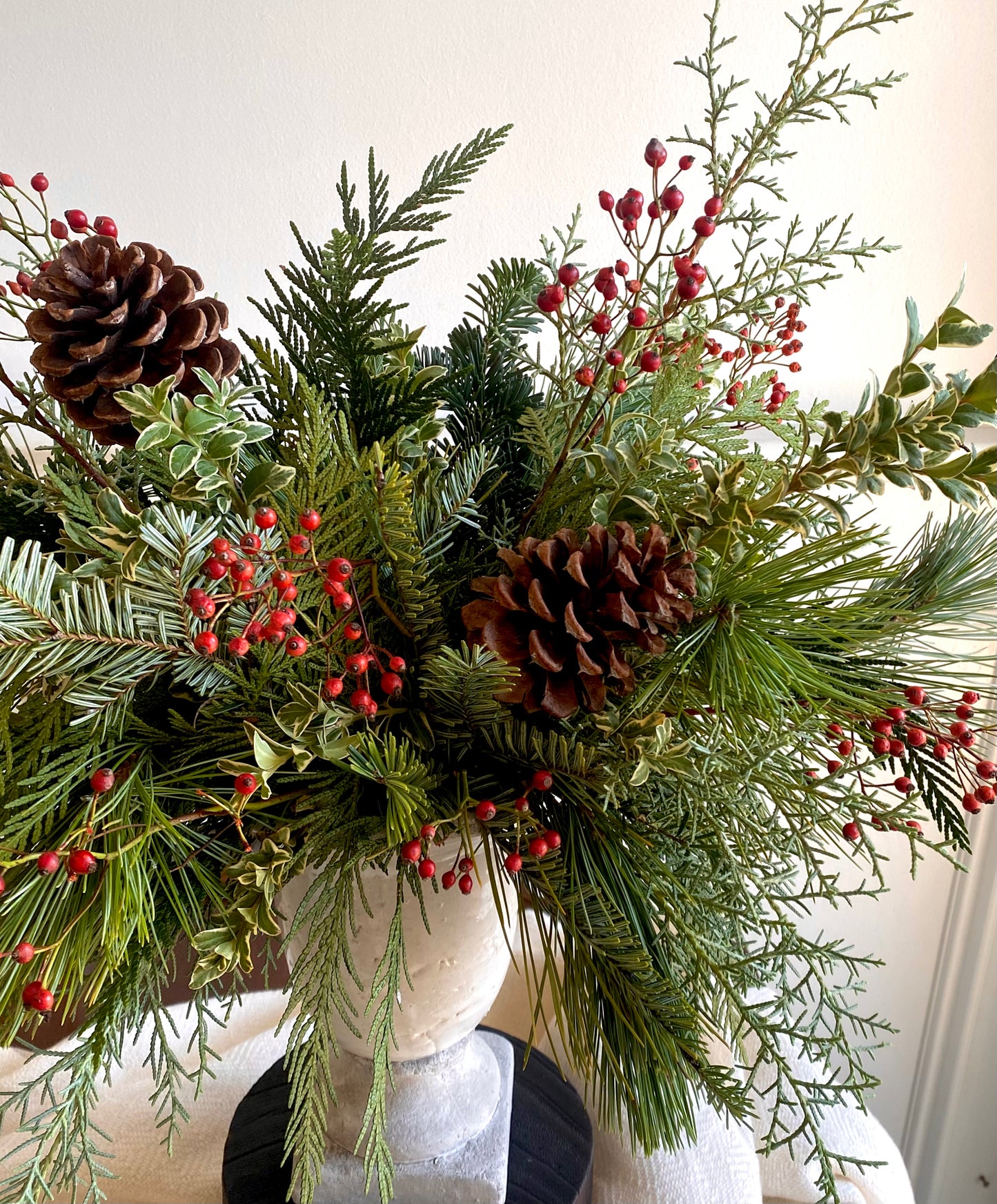 Evergreen Elegance Display