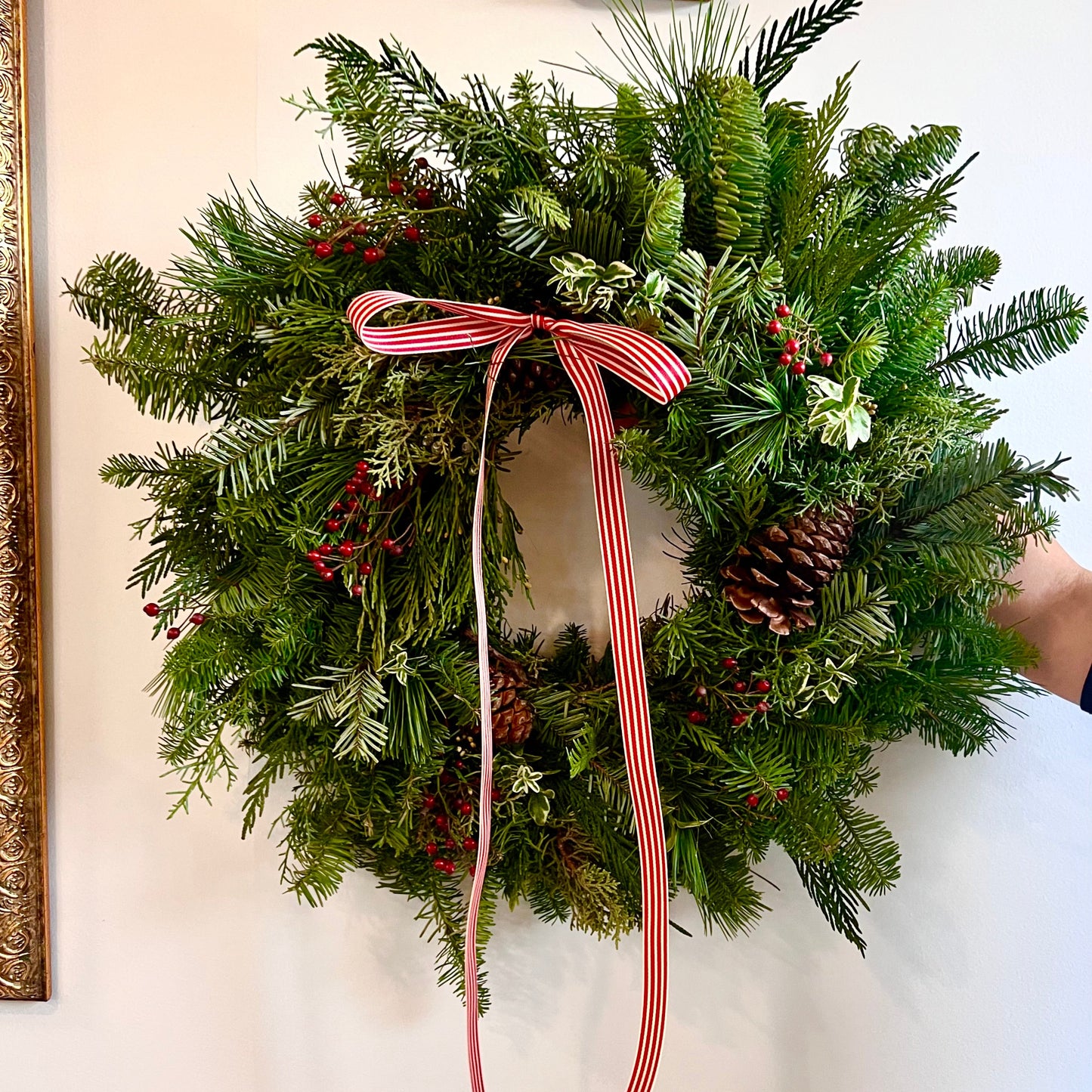 Winter Workshop – Evergreen Wreath