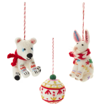 Fairisle Friends Ornament