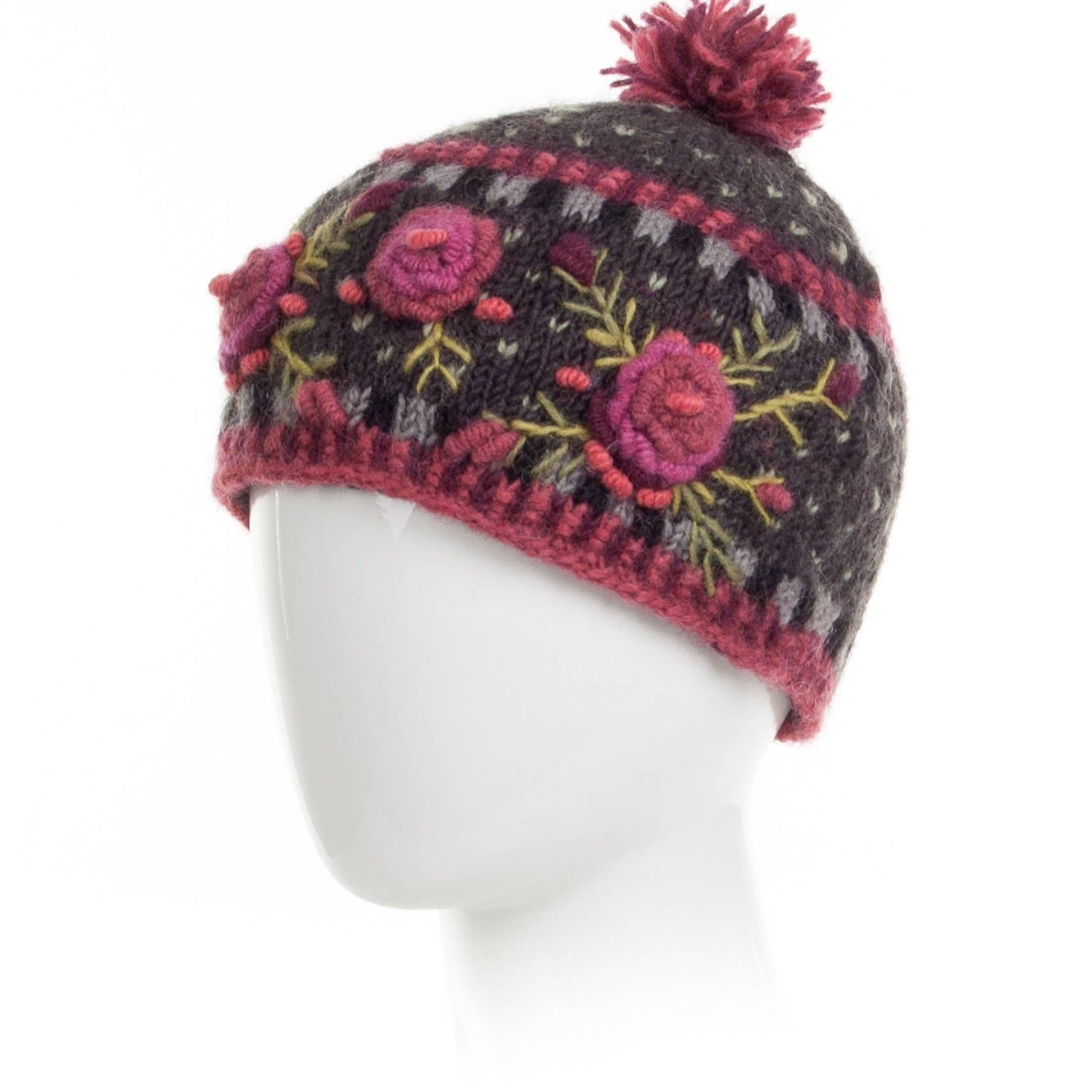 Aubrey  - women's wool knit beanie