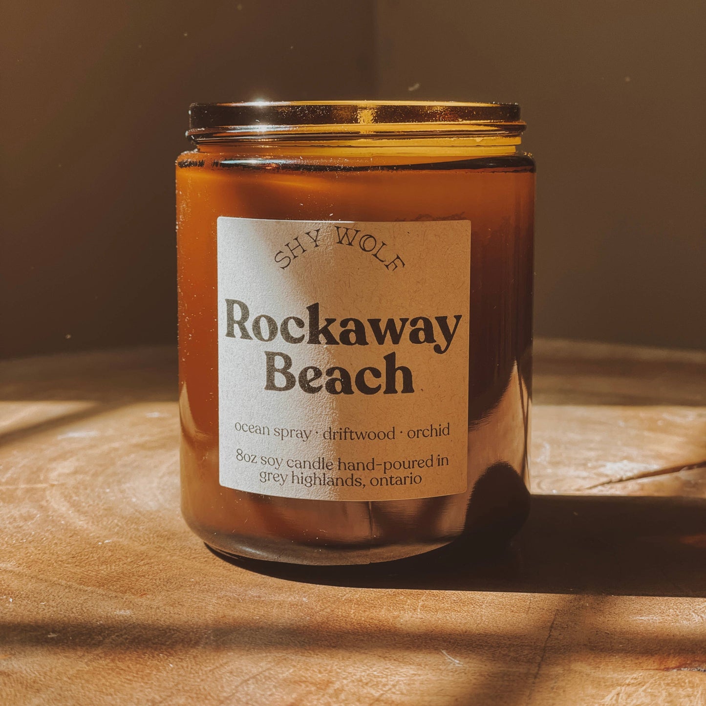 Rockaway Beach Soy Candle - Ocean Spray, Driftwood - Ramones