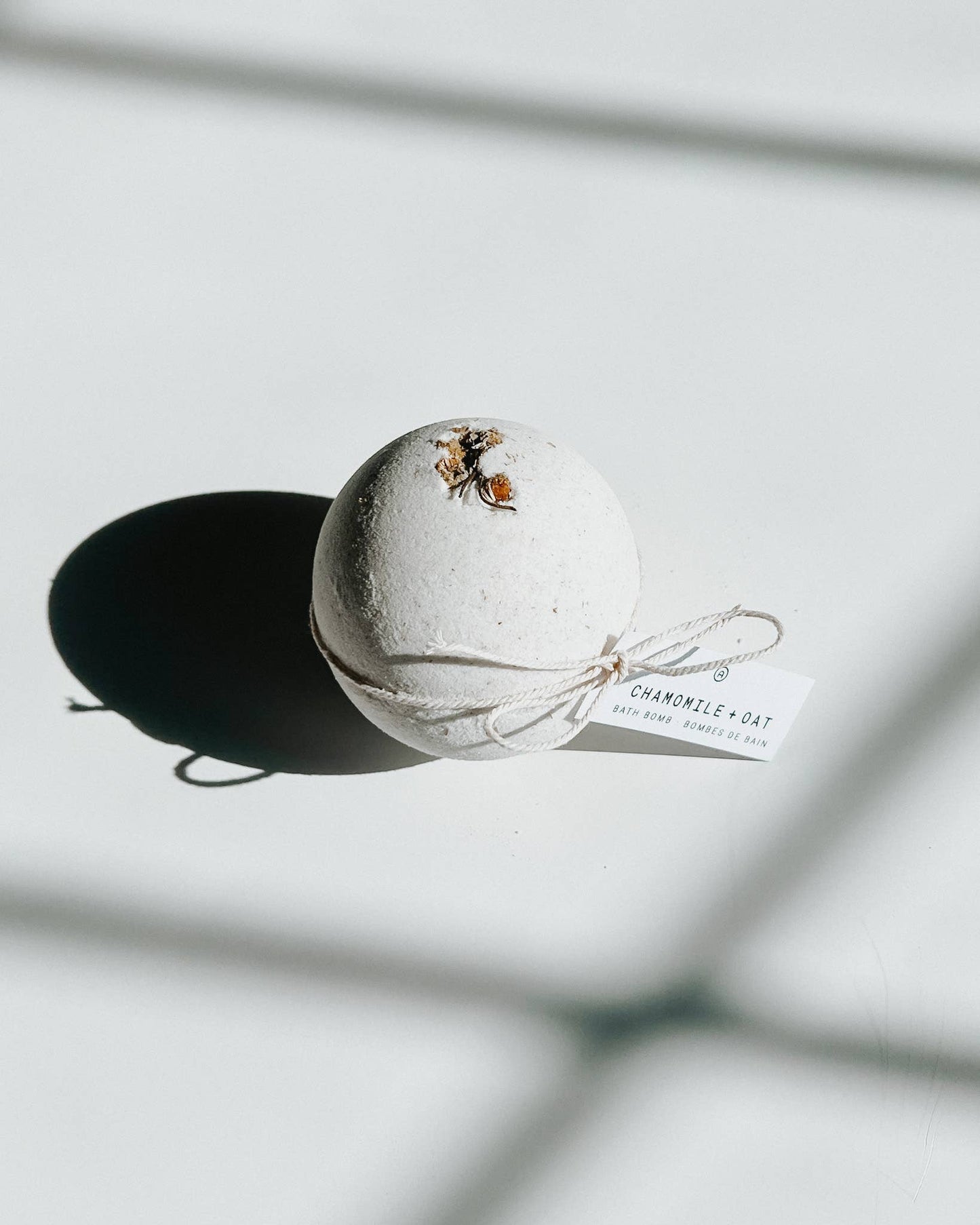 Chamomile + Oat Bath Bomb