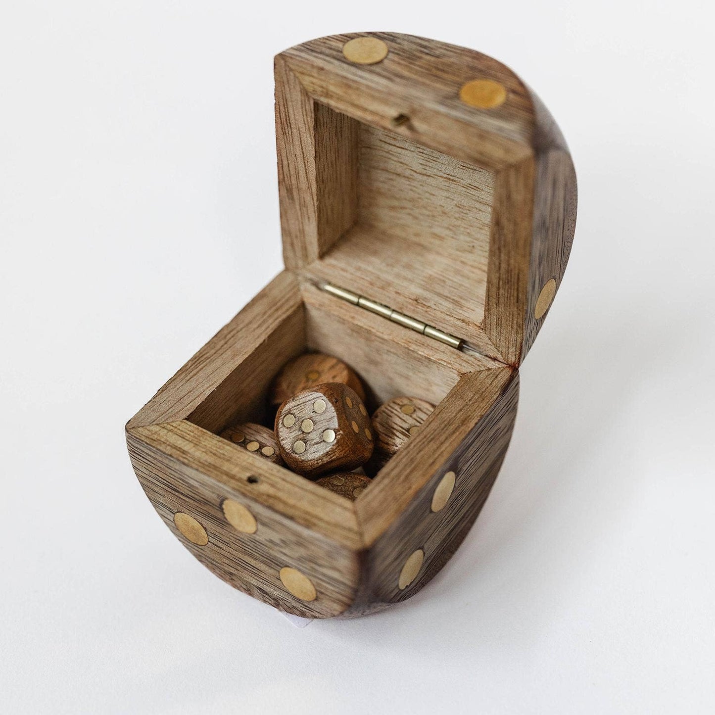 Wooden Dice Holder