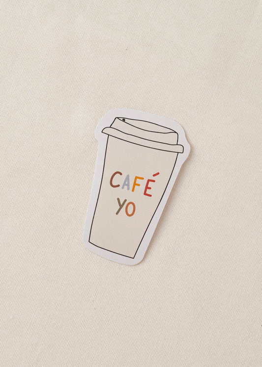 Cafe Yo - Vinyl Sticker