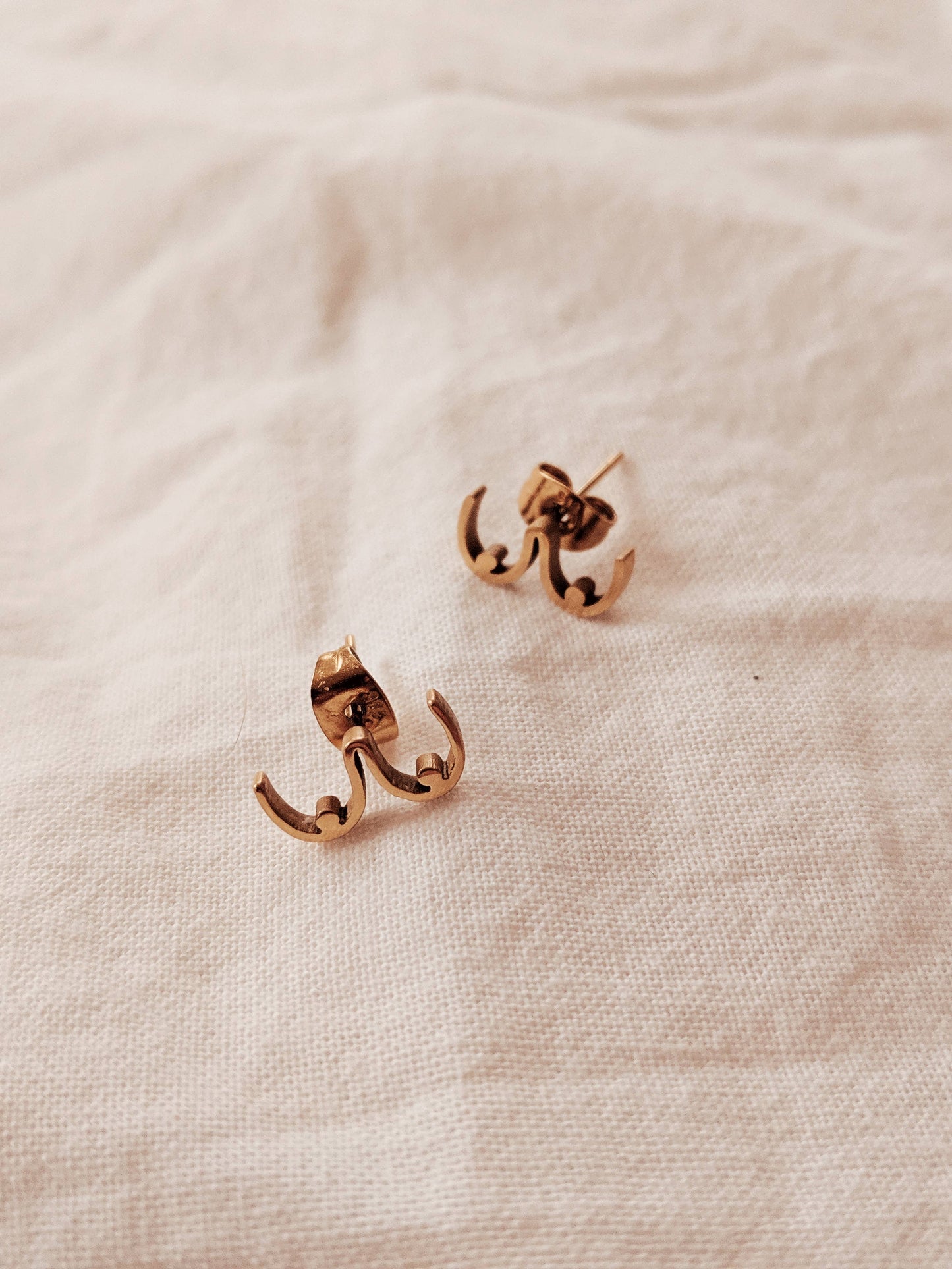 Boobs Gold Plated Earrings