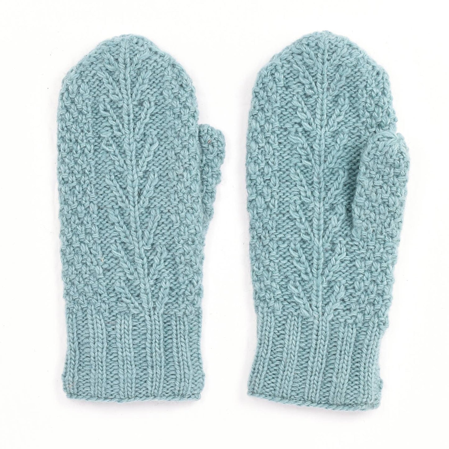 Willow - women's wool knit mittens