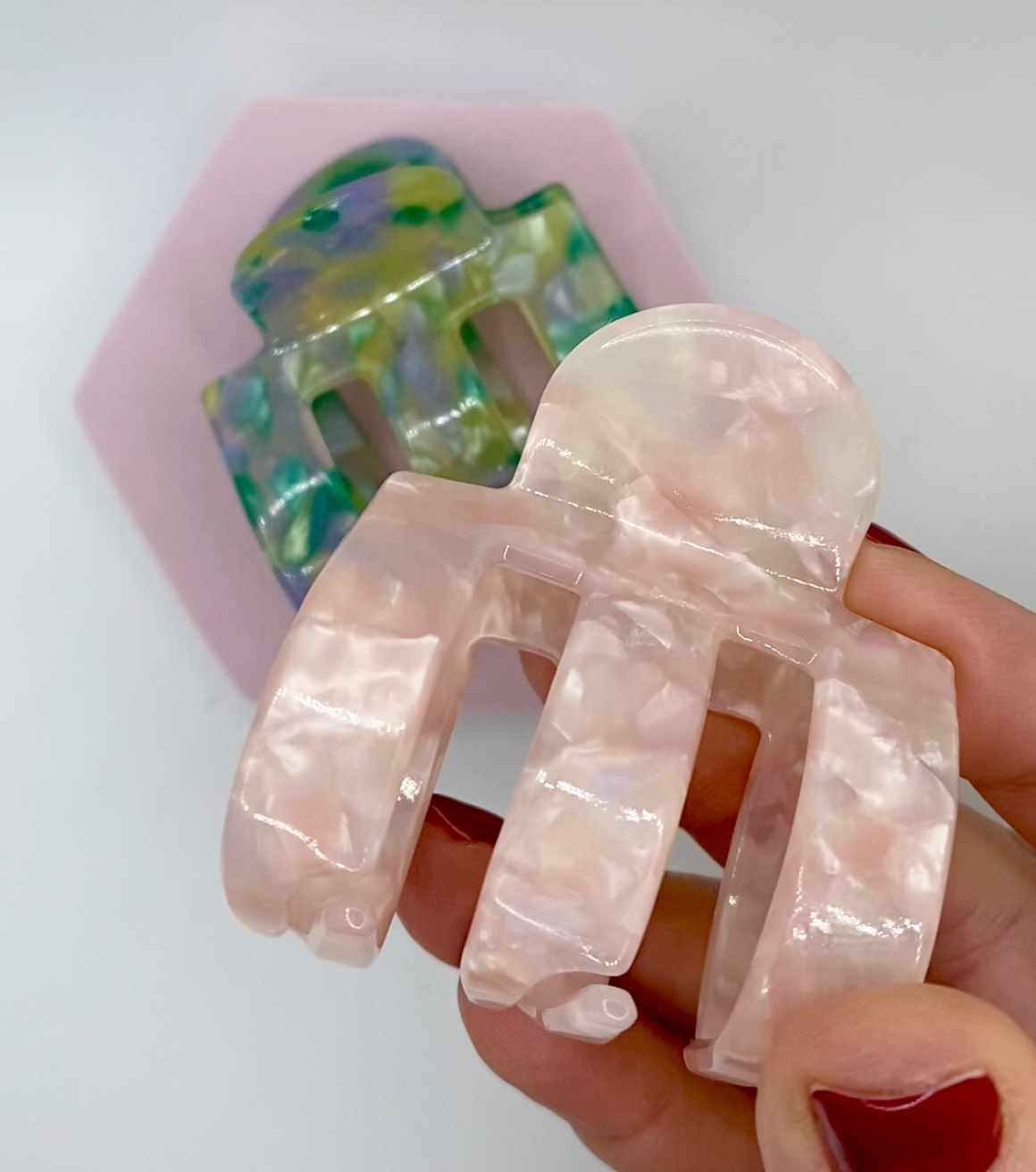 Jema Acetate Hair Claw Clip