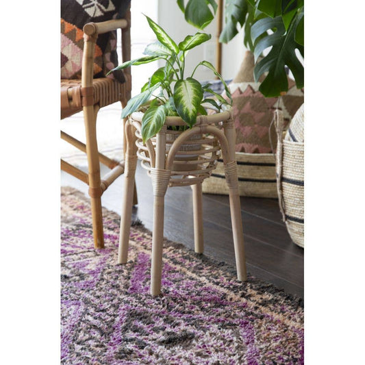 RATTAN PLANT STAND