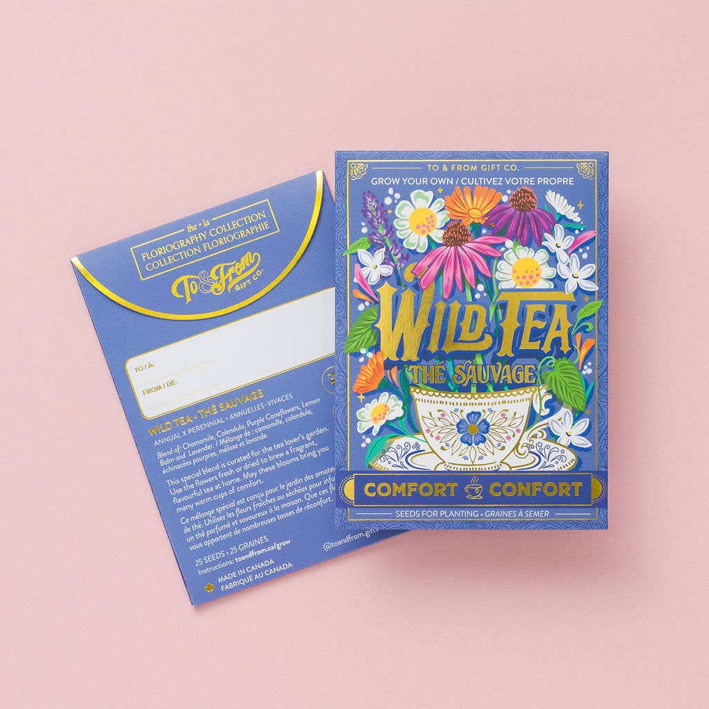 Wild Tea - Floriography Seed Packet (Comfort)