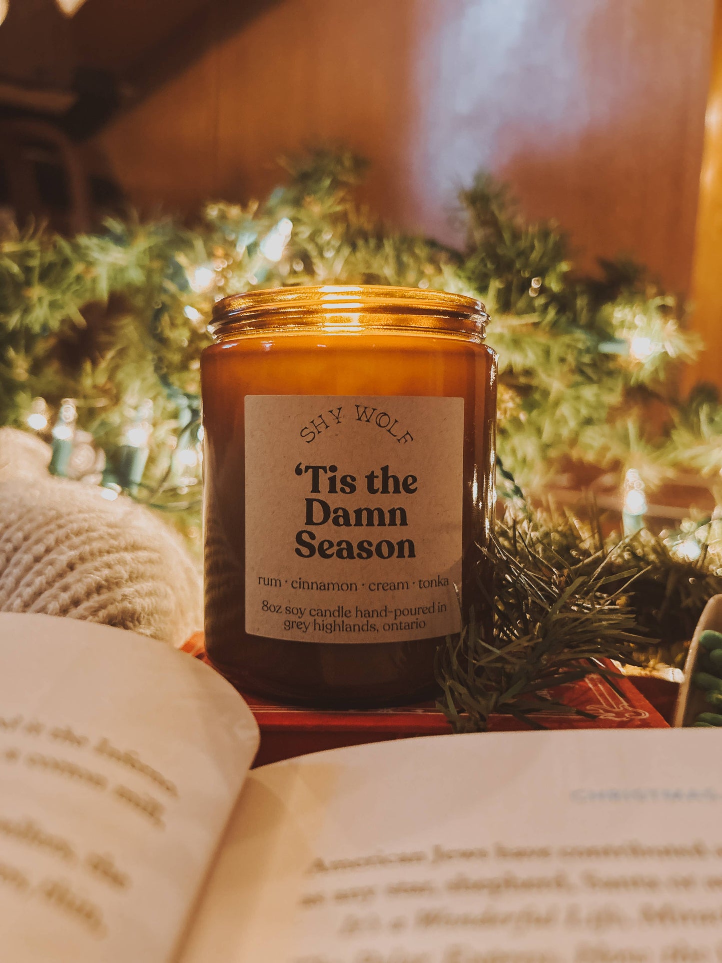 Tis the Damn Season Candle - Taylor Swift, Swiftie Gift