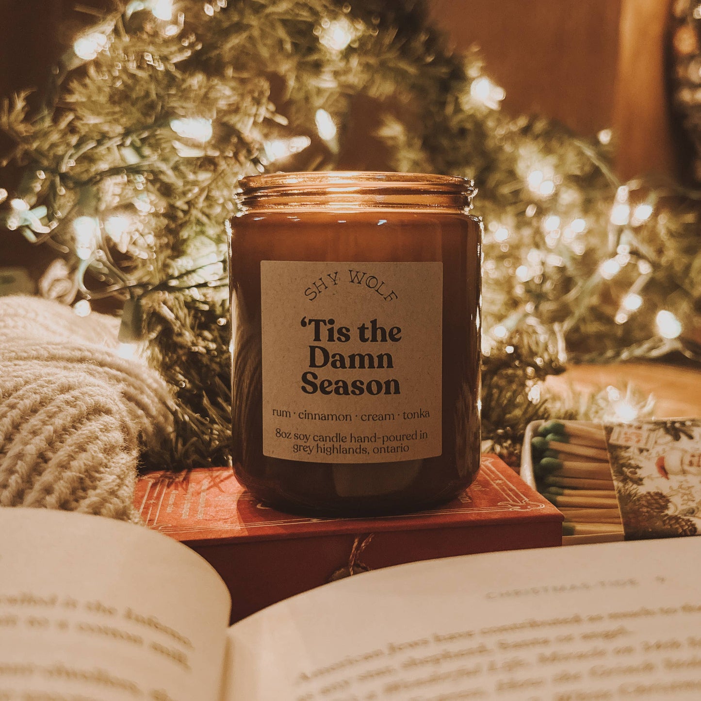 Tis the Damn Season Candle - Taylor Swift, Swiftie Gift