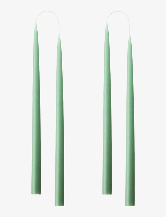 Teal Danish Taper Candle | A Pair