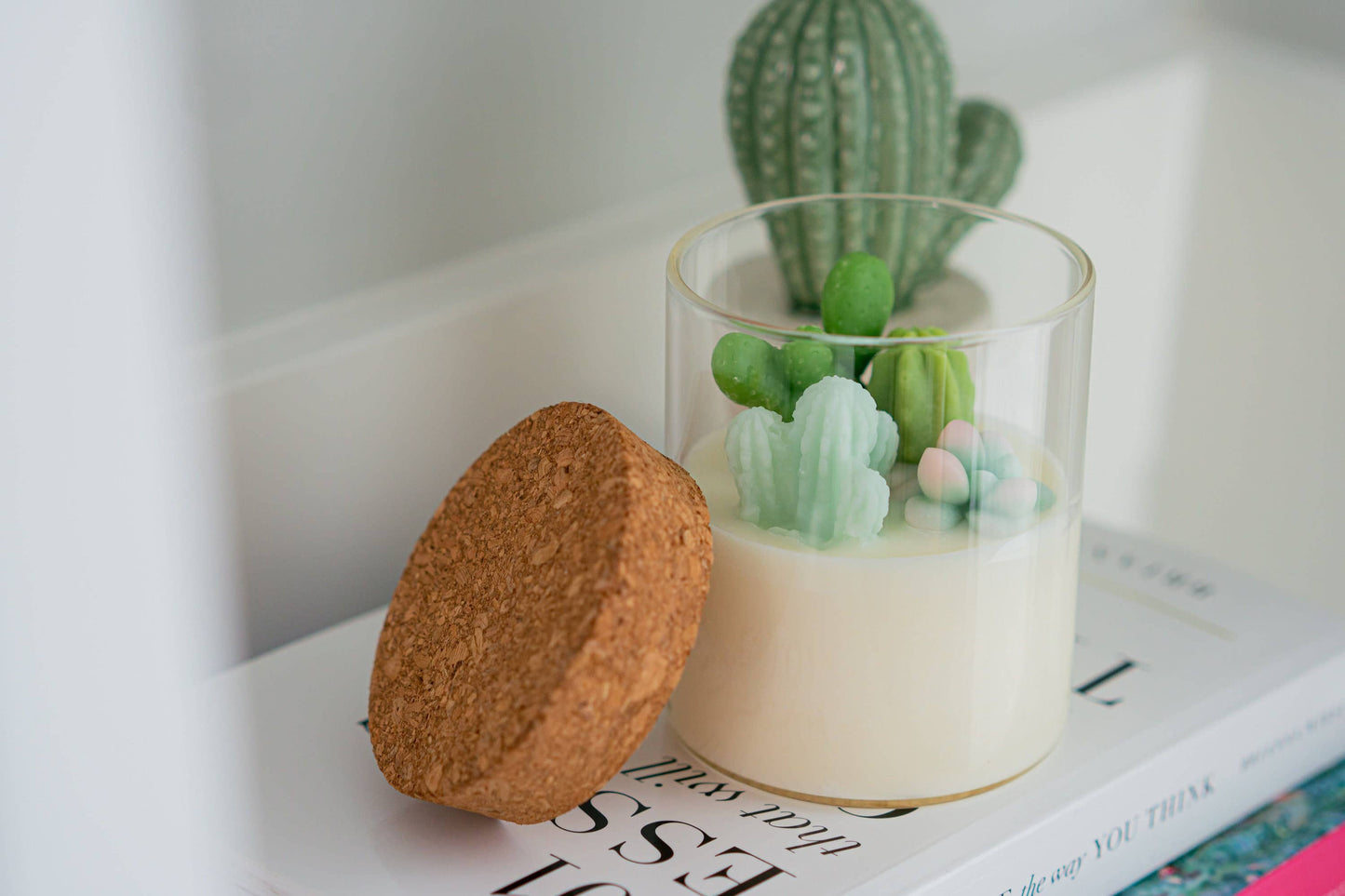 Prickly Pear Cactus Candle| | Soy Blend