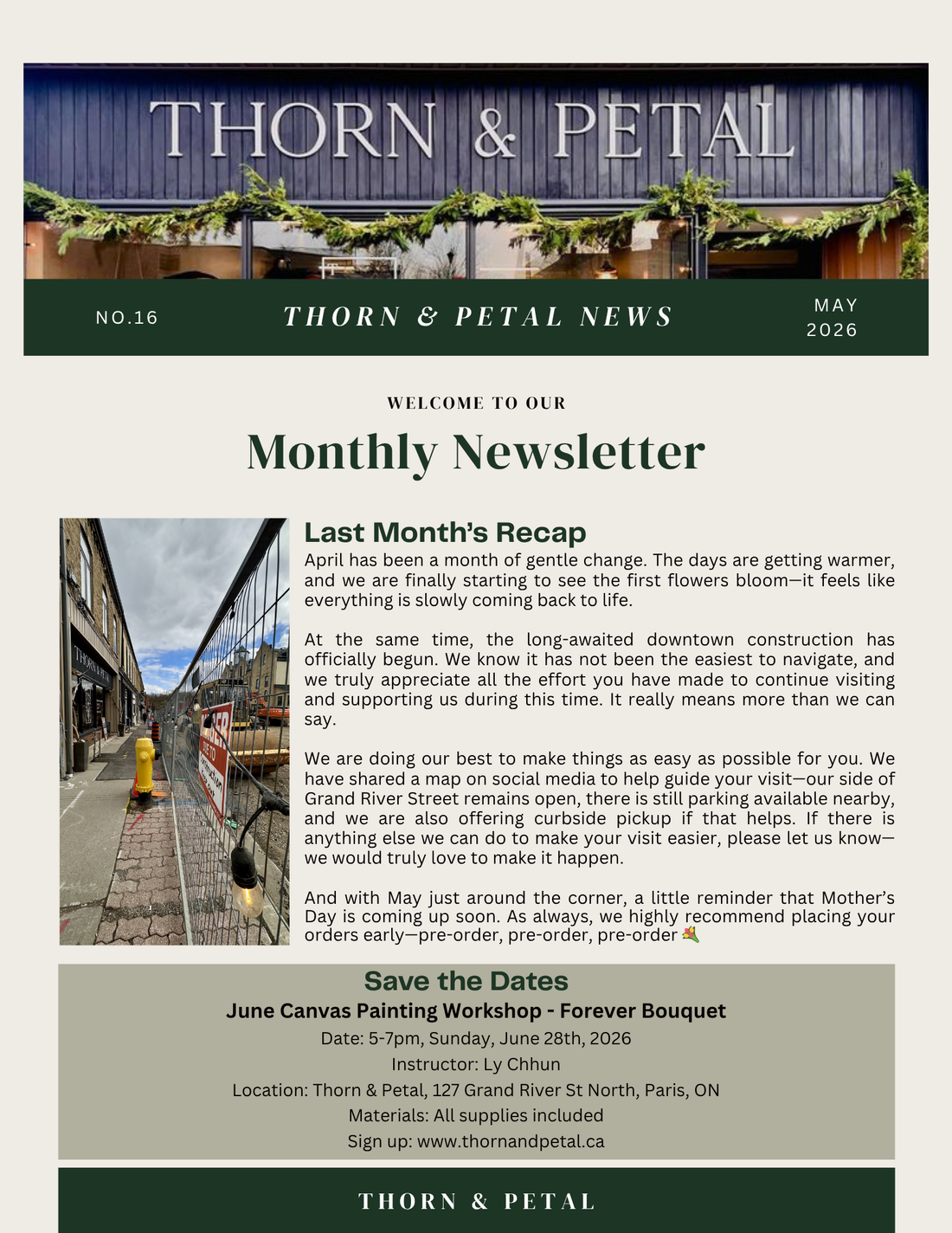THORN & PETAL—The Bloom & Root Bulletin | Issue No. 16