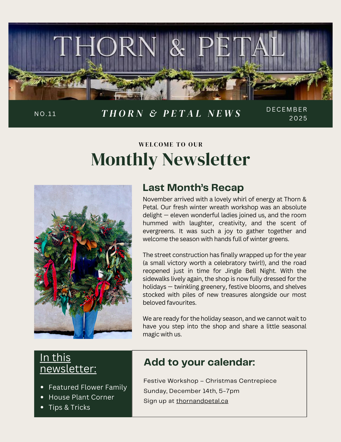 The Bloom & Root Bulletin | Issue No. 11